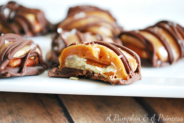 Salted Caramel Turtle Candy