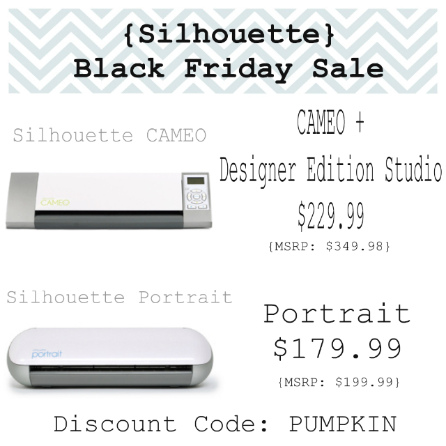 Silhouette Black Friday Sale Silhouette Black Friday Sale