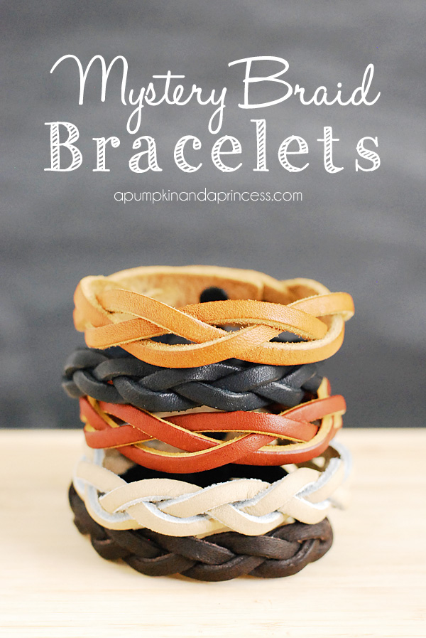 How to make a mystery braid bracelet