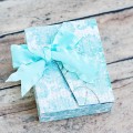 Paper gift box for jewelry