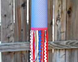 DIY Paper Windsock tutorial