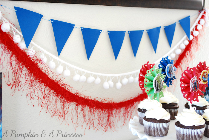 Red, White, and Blue Decor