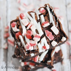 Triple Chocolate Peppermint Brownies Recipe