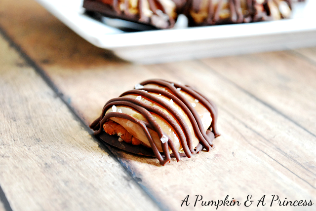 Salted Caramel Turtle Candy