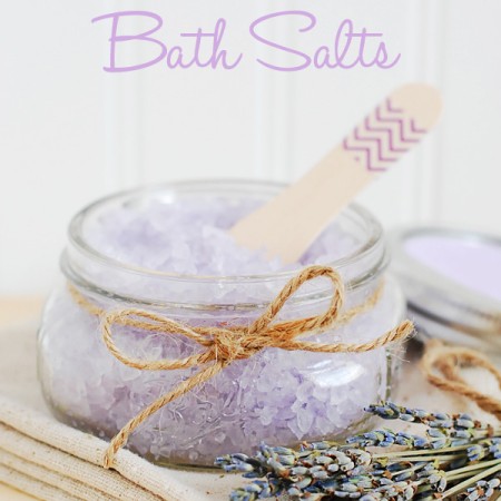 how to make bath salts
