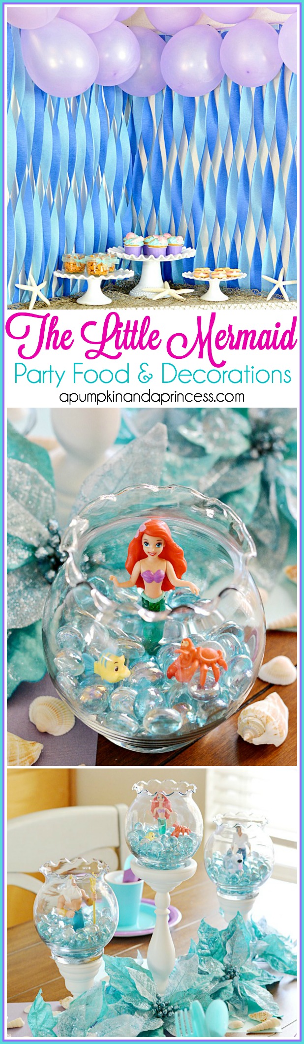 The Little Mermaid Party - A Pumpkin And A Princess