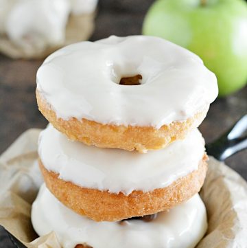 Maple Glazed Apple Doughnuts Recipe