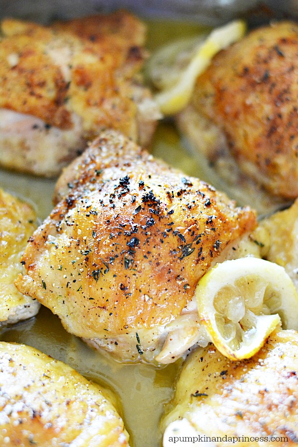 Pan Roasted Lemon Chicken Recipe