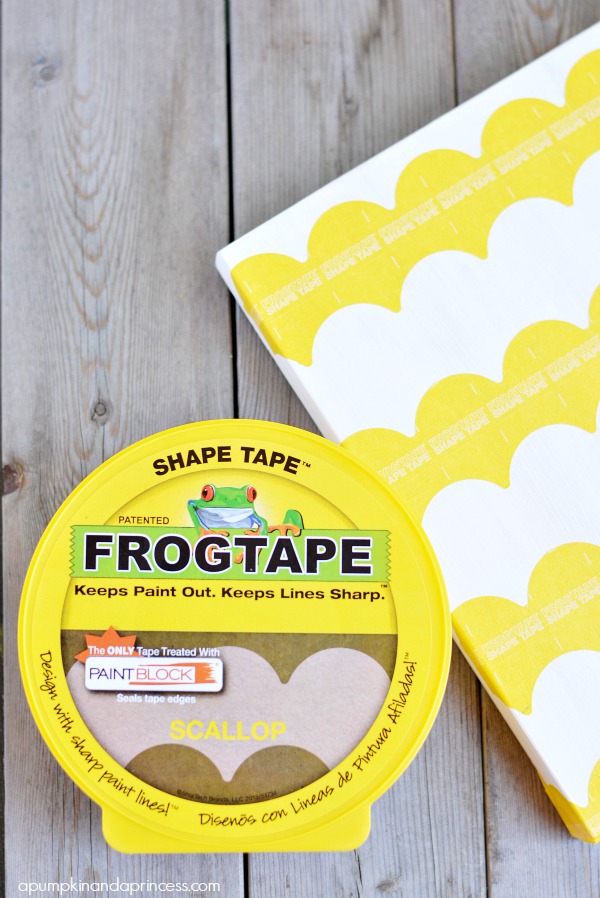 FrogTape Shape Tape - Scallop Art