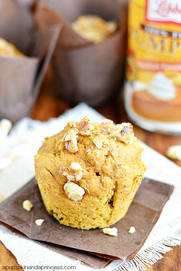 Raisin-Nut Pumpkin Muffins