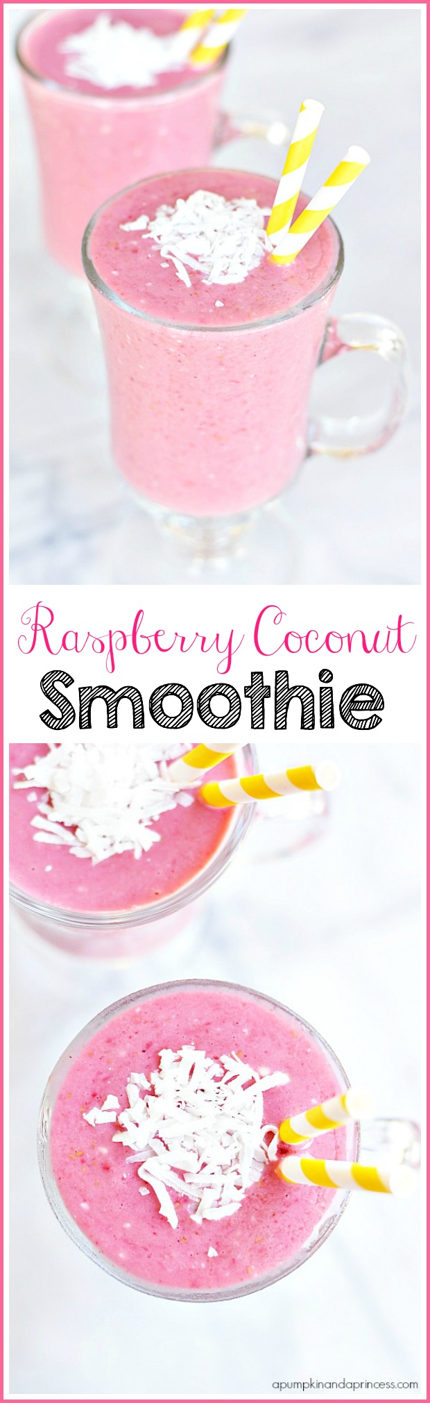 Raspberry Coconut Smoothie