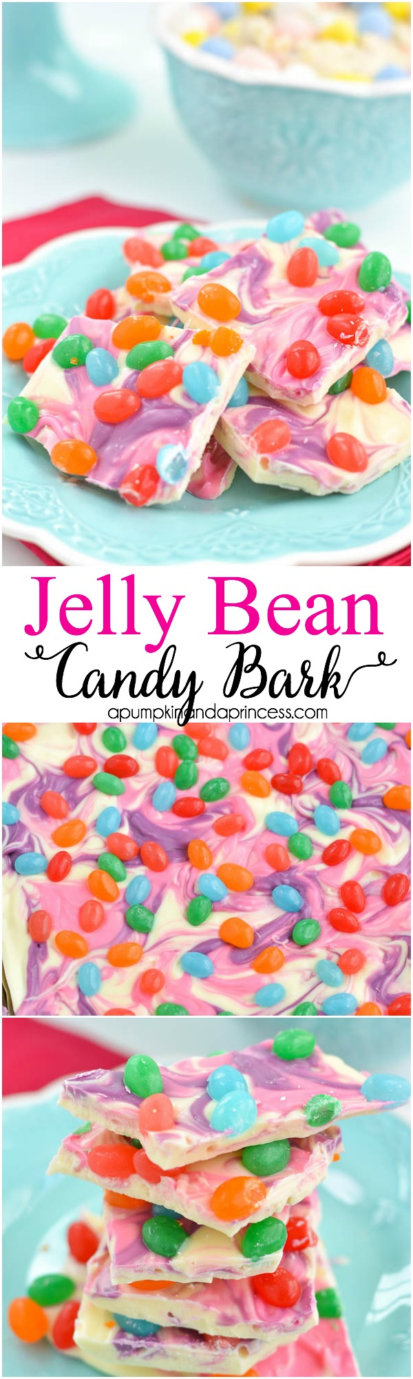 Marbled Jelly Bean Bark