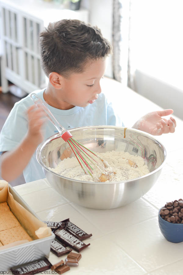 Baking with toddlers