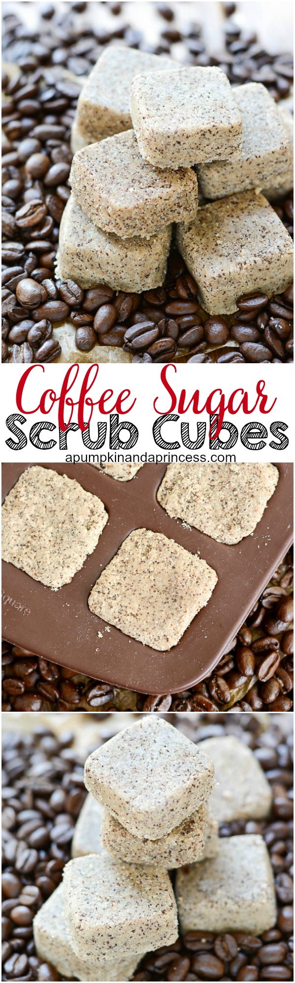 Coffee Sugar Scrub Cubes
