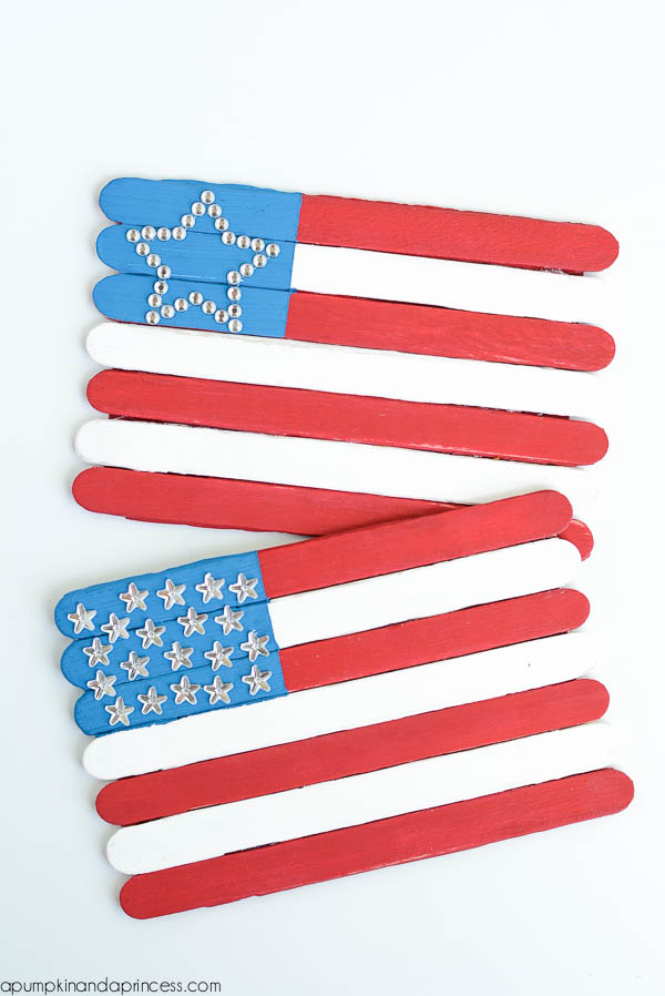 American Flag Craft For Kids