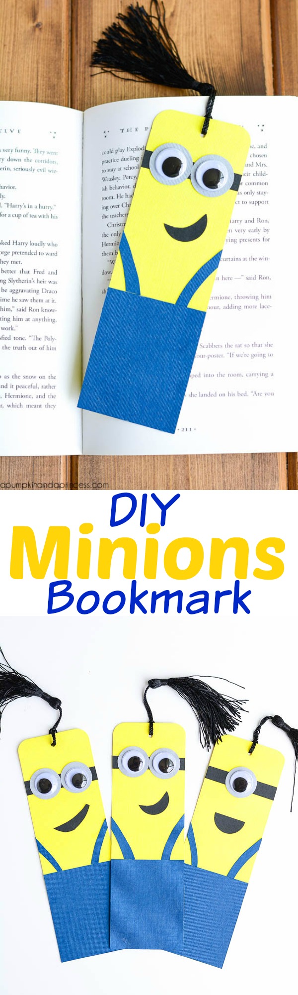 How to make Minions Bookmarks