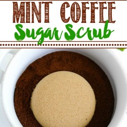 Peppermint Coffee Sugar Scrub