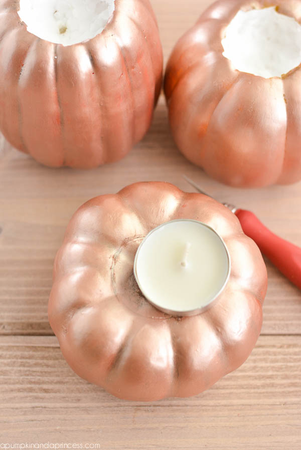 pumpkin candle tutorial