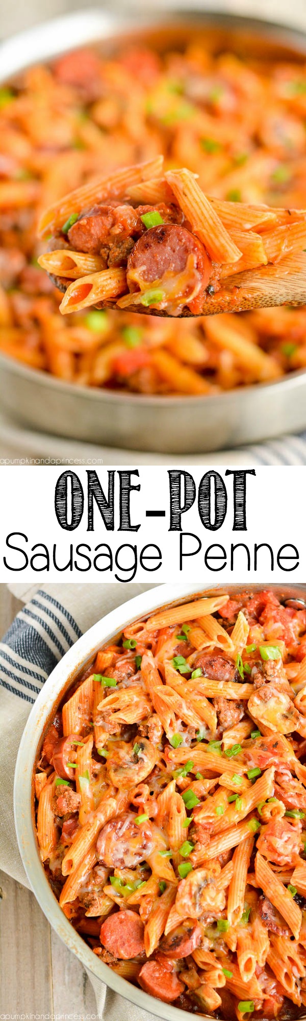One-Pot Sausage Penne Pasta