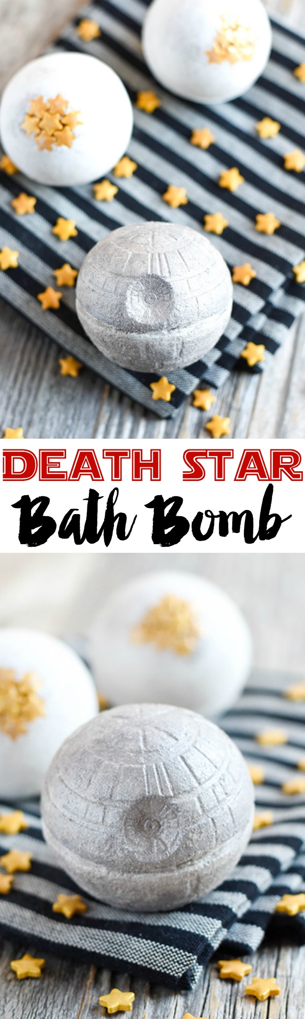 How to make a Star Wars Death Star bath bomb