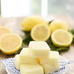 DIY Lemon Sugar Scrub Cubes - revitalize skin and replenish moisture with this easy DIY sugar scrub cube recipe. They also make great handmade gift ideas!