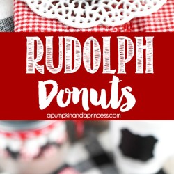 Mini Rudolph Donuts