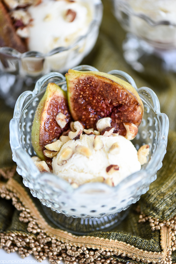 Spice Rosted Figs and Vanilla Bean