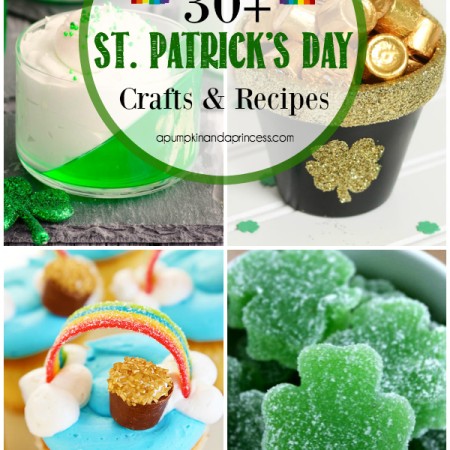 30+ St. Patrick's Day Ideas - creative St. Patrick's Day crafts, recipes and activities to make with kids.
