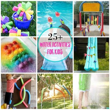 Keep the kids busy these fun water activities for kids!