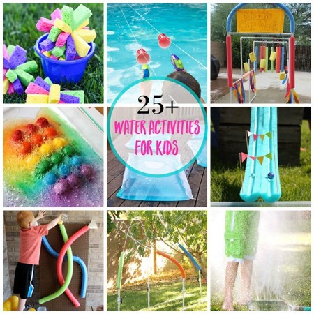 Keep the kids busy these fun water activities for kids!