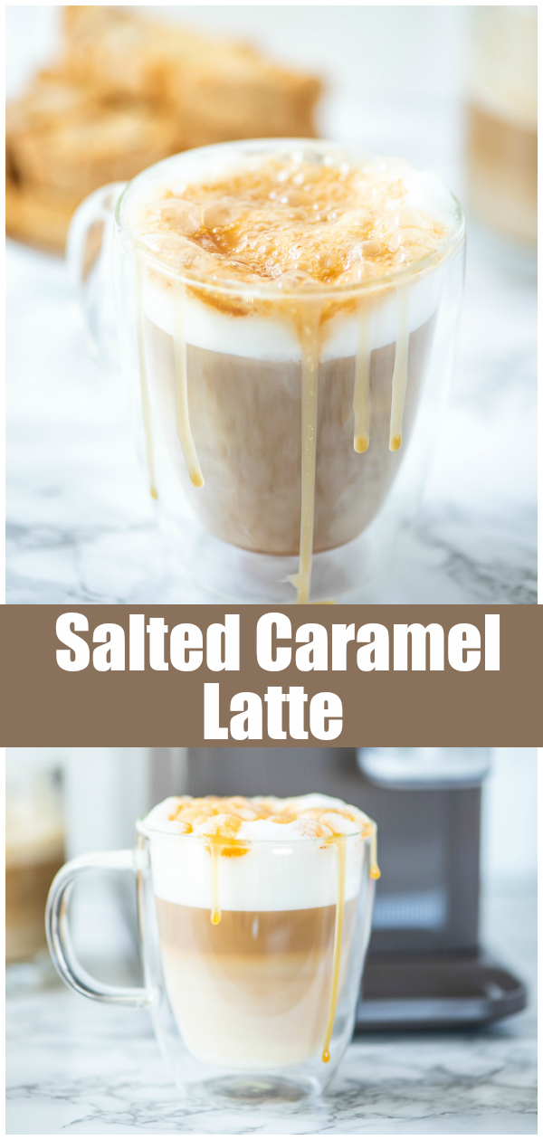 Easy Salted Caramel Latte you can make at home