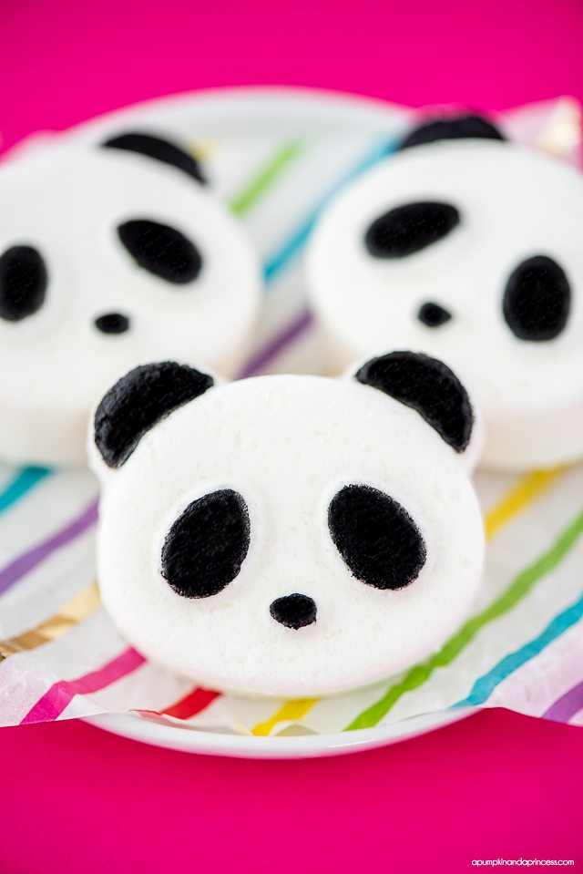 DIY Panda Bath Bombs – easy handmade bath bomb recipe for kids made with nourishing oils