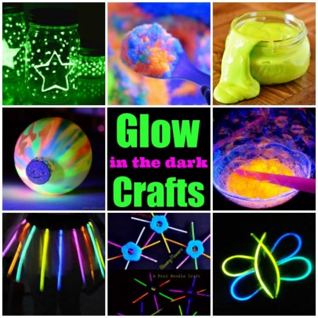The BEST glow-in-the-dark craft ideas