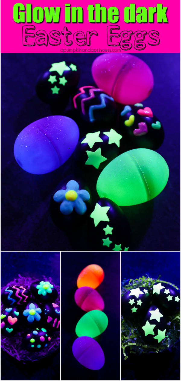 Kids will have a blast with this glow in the dark egg hunt idea 