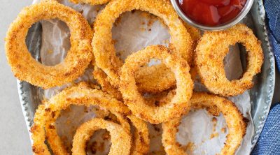 how to make gluten free air fryer onion rings