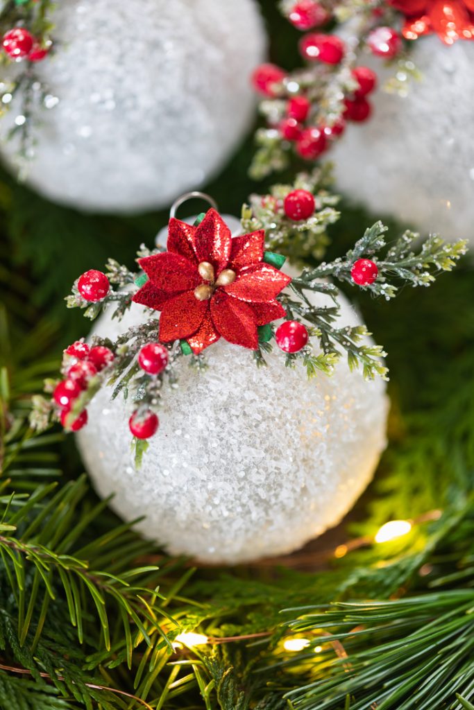 epsom salt Christmas ornaments